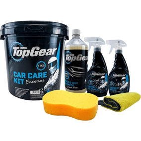 Top Gear - 7 Piece Car Cleaning Kit