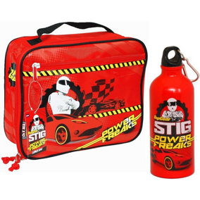 Top Gear The Stig Power Freaks Insulated Lunch Bag and Metal Bottle Set