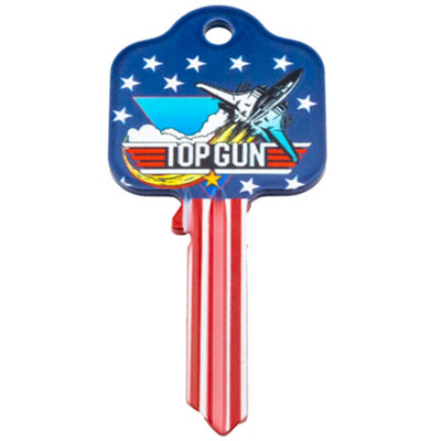 Top Gun Blank Key Blue/White/Red (One Size)