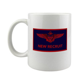 Top Gun Fighter Weapons School Mug Blue/Red/White (One Size)