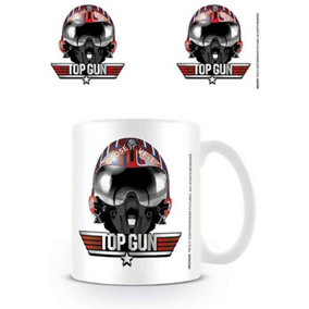 Top Gun Goose Helmet Mug Dark Red/Silver/White (One Size)