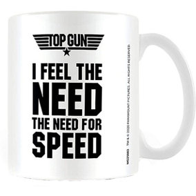 Top Gun The Need For Speed Mug Black/White (One Size)