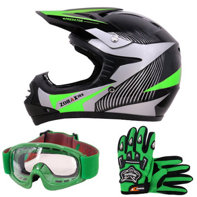 DOT Youth Kids Helmet Dirt Bike ATV UTV Motocross