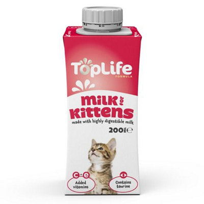 Toplife Formula Kitten Milk 200ml (Pack of 18)