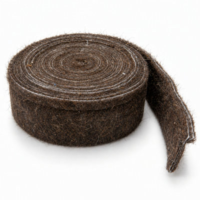 Topsleeve Natural Sheep Wool Pipe Insulation Lagging Roll for 15mm and ...