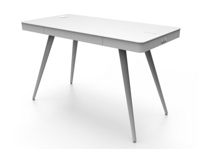Tori 4.0 Smart Desk White with Drawer