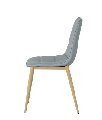 Torino Dining Chair Cool Grey Pack of 4 Chairs