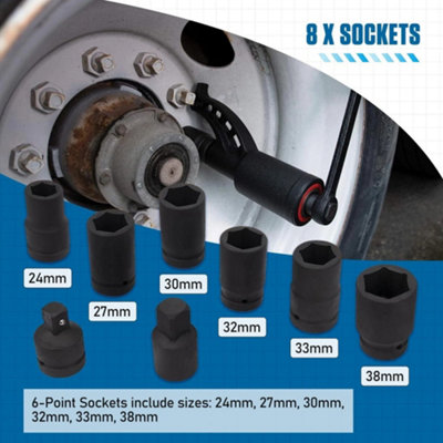 Truck Torque ultiplier Wheel Nut Wrench Tool Labor Saving Tyre Wrench