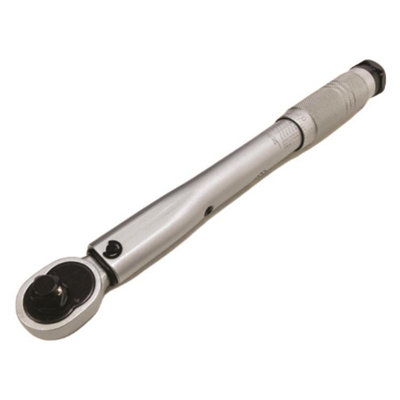 TORQUE WRENCH 3/8" DRIVE LOW RANGE 5-25NM CV STEEL RATCHET GARAGE TOOL SS030 - 7