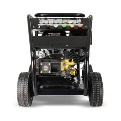 TORRENT3RGB Industrial 15HP Gearbox Driven Petrol Pressure Washer - 4000psi, 275Bar, 15L/min (Electric Key Start)