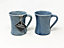 Torres Ferreras Cielo Hand Dipped Stoneware Set of 2 Curved Mugs (D) 10cm x (H) 11.5cm