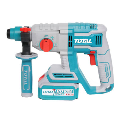 Total Li Ion 20V Rotary Hammer with Battery Charger TRHLI202081