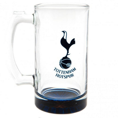 Tottenham Hotspur FC Crest Gl Tankard Blue (One Size)