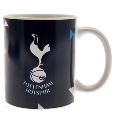 Tottenham Hotspur FC Crest Mug Navy Blue/White (One Size)