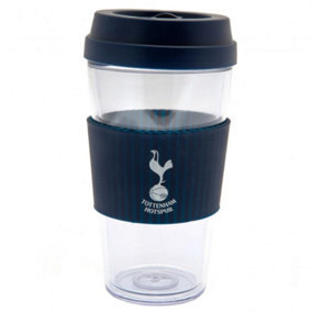 Tottenham Hotspur FC Logo Travel Mug Clear/Navy (One Size)