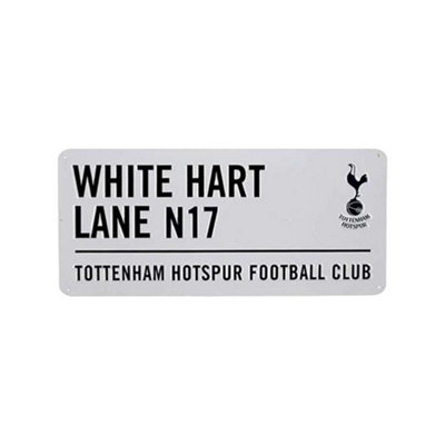 Tottenham Hotspur FC Official Street Sign White (One Size)