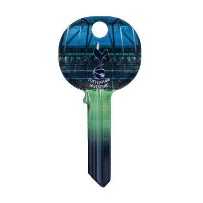 Tottenham Hotspur FC Stadium Blank Key Green/Blue/Black (One Size)