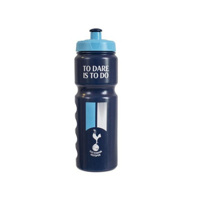 Tottenham Hotspur FC To Dare Is To Do Water Bottle Navy Blue/White (One Size)