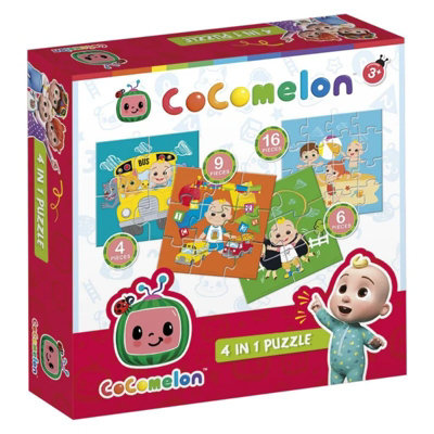 Totum Cocomelon 4 in 1 Jigsaw Puzzle | DIY at B&Q