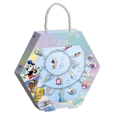 Totum Disney 100 Years of Wonder Charm Bracelets Craft Set DIY at B&Q