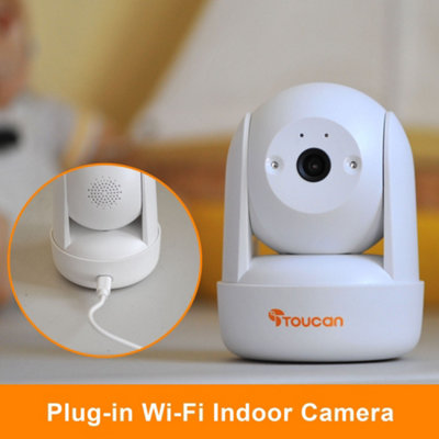 Toucan SEEK, Pan & Tilt Indoor Security Camera