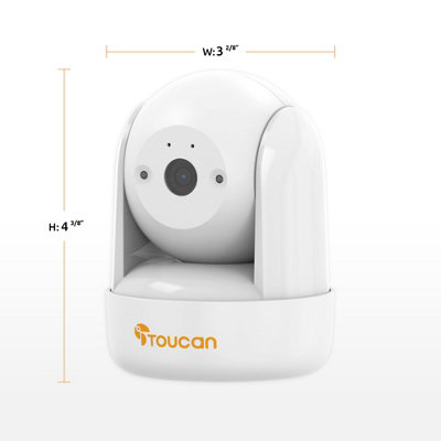 Toucan SEEK, Pan & Tilt Indoor Security Camera