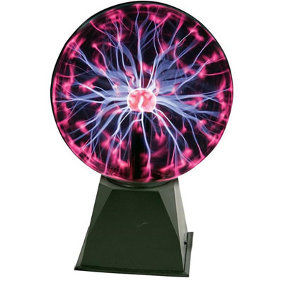 Touch & Sound Sensitive Plasma Ball Lamp 6" Sphere