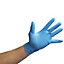 Touchflex Powder Free Blue Nitrile Gloves - 10 Boxes of 100 - Medium