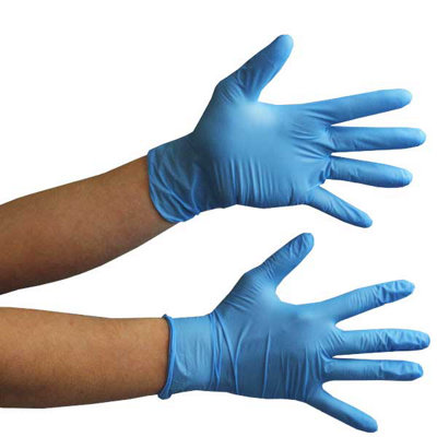 Touchflex Powder Free Blue Nitrile Gloves - 10 Boxes of 100 - Small