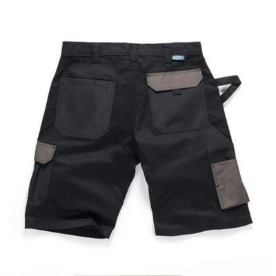 Tough Grit - Holster Work Short Black - 40" W
