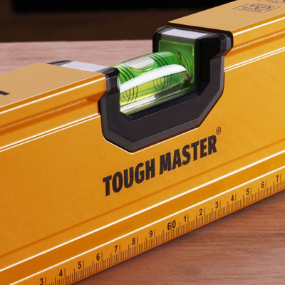 TOUGH MASTER 1200mm / 120cm / 48inch I-Beam Level Spirit Level Magnetic ...
