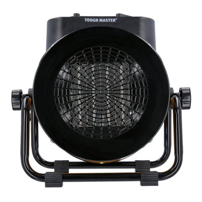 TOUGH MASTER 2kW Portable Indlectric Ceramic Fan Heater Thermostat & 3 Settingsustrial E