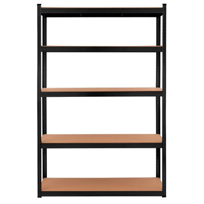 TOUGH MASTER Garage Shelving Units 5 Tier Racking Shelf Boltless Assembly 875kg Capacity 180x120x40 - TM-GMS8140B