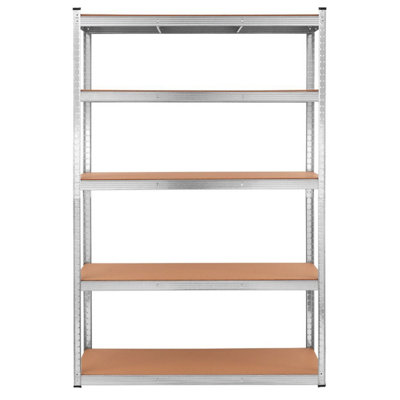 TOUGH MASTER Garage Storage Shelves Heavy Duty Galvanised Shelving Unit 180 x 120 x 40cm - 5 Tier (TM-GMS8140)