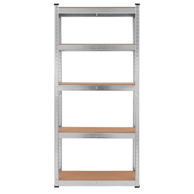 TOUGH MASTER Garage Storage Shelves Heavy Duty Galvanised Shelving Unit 70 x 30 x 150cm - 5 Tier (TM-GMS5730)