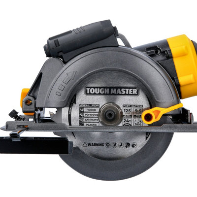 TOUGH MASTER Mini Circular Saw 750W 3600RPM with Laser Guide & Blade ...