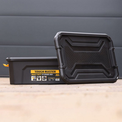 TOUGH MASTER Storage Box Heavy Duty Stackable Plastic Box Chest