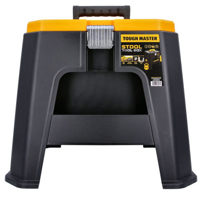 TOUGH MASTER UPT-5047 Tool Storage Stool Tool Box with Removable