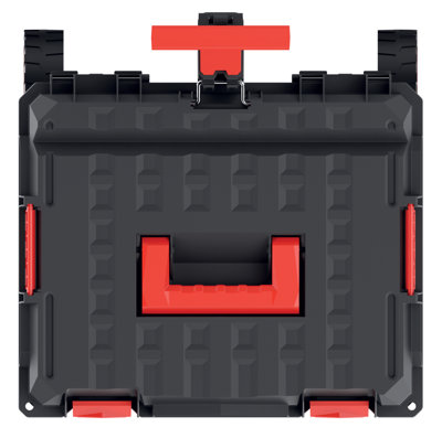 Tough Modular System Mobile Workshop Tool Storage Box Wheels Platform Compact - 5