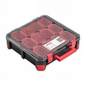 Tough Organiser STORAGE CASE Parts Carry Tool Box Screws Craft Mobil Fishing Medium with boxes