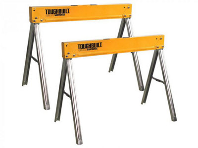 Toughbuilt 2-PackC300 Sawhorses /Jobsite Tables