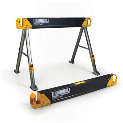 Toughbuilt 2-PackC550 Sawhorse / Jobsite Tables