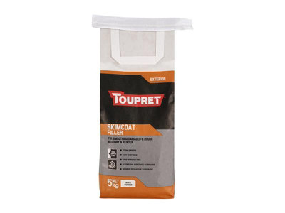 Toupret TTEGFAPO05GB Exterior Skimcoat Filler 5kg TOUTTEGFAP05