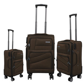 TOV 3-Piece Premium Polyester Luggage Set