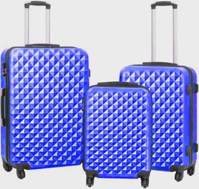 Blue lightweight clearance suitcase