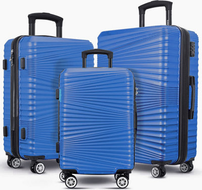 TOV Hard Case Luggage Shell PC ABS Cabin Suitcase 4 Wheel Travel