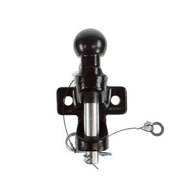 Tow Bar Ball and Pin Coupling 50mm Tow Hitch E approved 3.5t Tow Jaw Black MP87