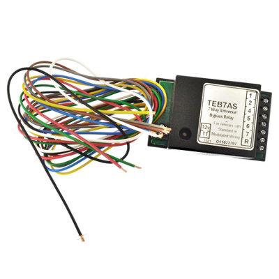 Aypole 12V 7 Way Bypass Relay With Audible Buzzer Trailer And Caravan