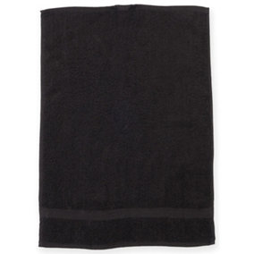 Towel City Gym Towel Black (One Size)