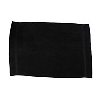 Towel City Luxury Bath Sheet Black (One Size)